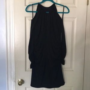 Black Cold Shoulder Cocktail Dress Size 4